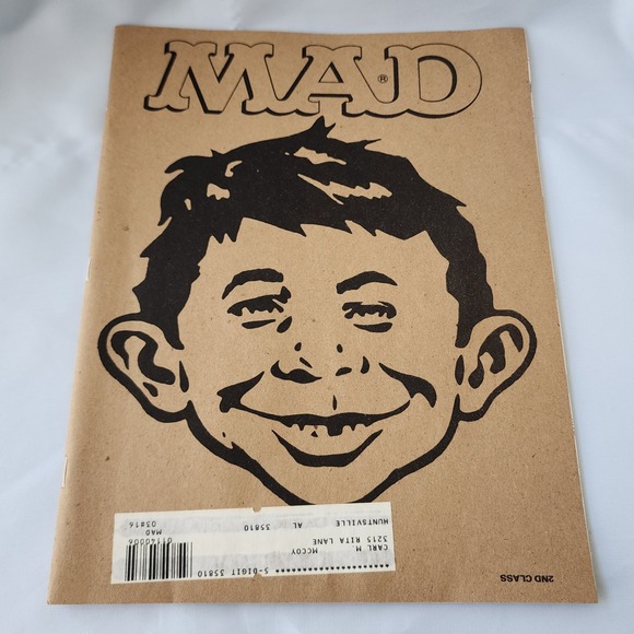 MAD Magazine #299 December‎ 1990 Simpsons Total Recall Humor Vintage Collectible - Picture 2 of 9